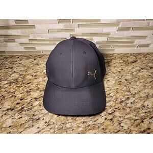 Puma Golf Hat Cap Mens Size S/M Black Small-medium